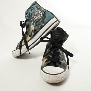 Batman Converse High Top Sneakers